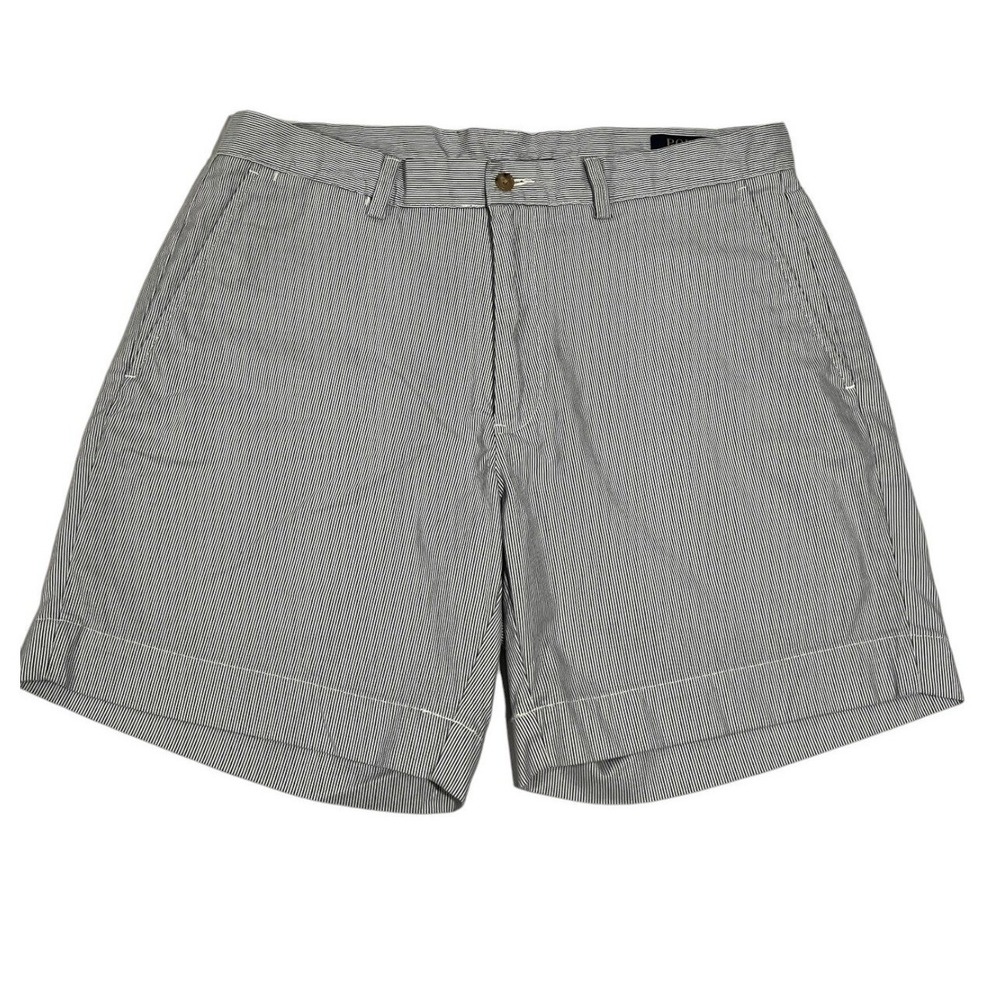 Polo Ralph Lauren Classic Fit Seersucker Striped Shorts 6" Men's 34